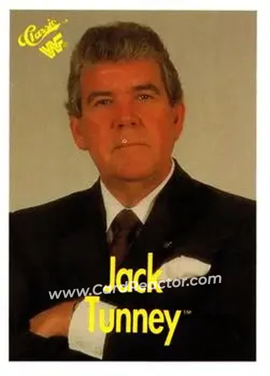 1990 Classic WWF #56 - Jack Tunney