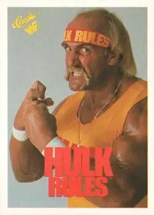 1990 Classic WWF #57 - Hulk Hogan 1990 Classic WWF #57 - Hulk Hogan