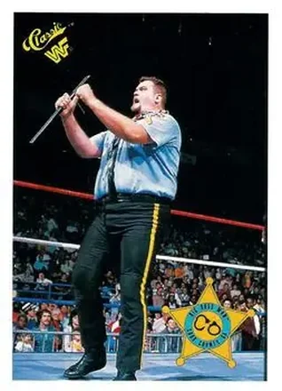 1990 Classic WWF #58 - Big Boss Man