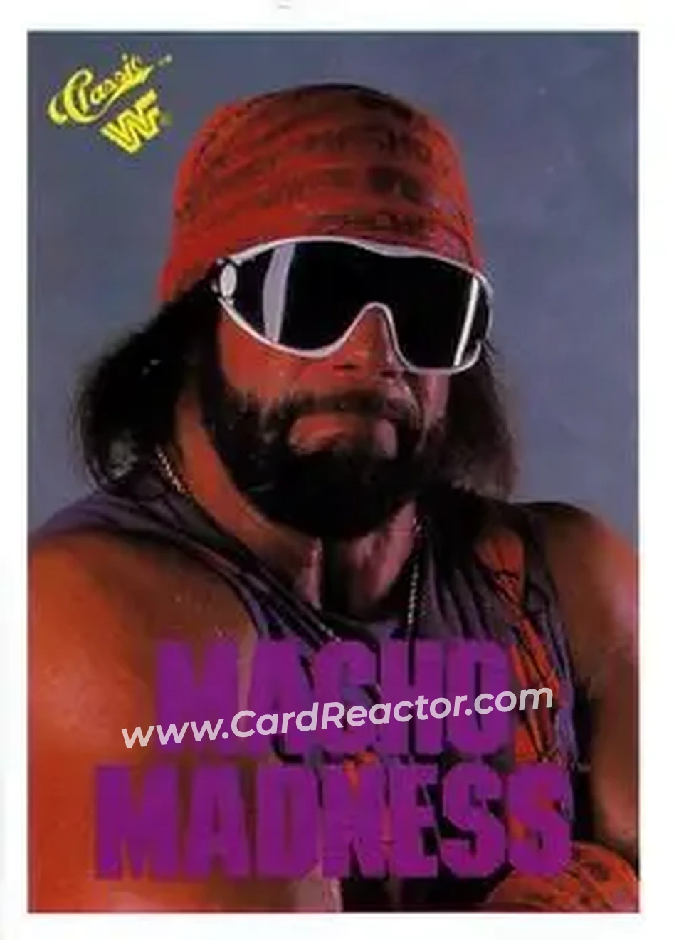 1990 Classic WWF #60 - "Macho King" Randy Savage 1990 Classic WWF #60 - "Macho King" Randy Savage