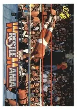 1990 Classic WWF The History of Wrestlemania #45 - Card #45 1990 Classic WWF The History of Wrestlemania #45 - Card #45
