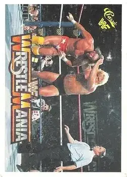 1990 Classic WWF The History of Wrestlemania #49 - Card #49 - Front 1990 Classic WWF The History of Wrestlemania #49 - Card #49 - Front
