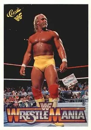1990 Classic WWF The History of Wrestlemania #51 - Hulk Hogan 1990 Classic WWF The History of Wrestlemania #51 - Hulk Hogan