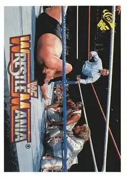 1990 Classic WWF The History of Wrestlemania #52 - Card #52 - Front 1990 Classic WWF The History of Wrestlemania #52 - Card #52 - Front