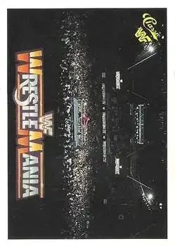 1990 Classic WWF The History of Wrestlemania #55 - Card #55 - Front