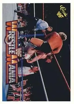 1990 Classic WWF The History of Wrestlemania #58 - Card #58