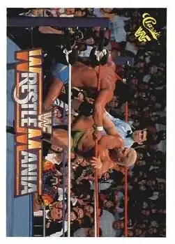 1990 Classic WWF The History of Wrestlemania #59 - Card #59 - Front