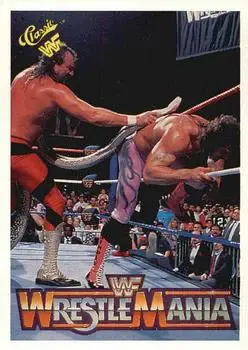 1990 Classic WWF The History of Wrestlemania #60 - Card #60