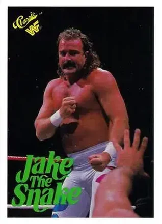 1990 Classic WWF #63 - Jake "The Snake" Roberts