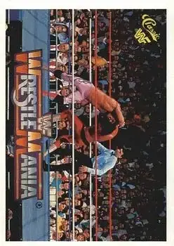 1990 Classic WWF The History of Wrestlemania #62 - Card #62