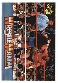 1990 Classic WWF The History of Wrestlemania #63 - Card #63 - Front
