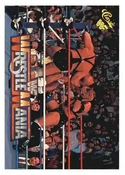 1990 Classic WWF The History of Wrestlemania #67 - Card #67 - Front