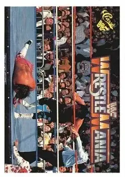 1990 Classic WWF The History of Wrestlemania #69 - Card #69 - Front