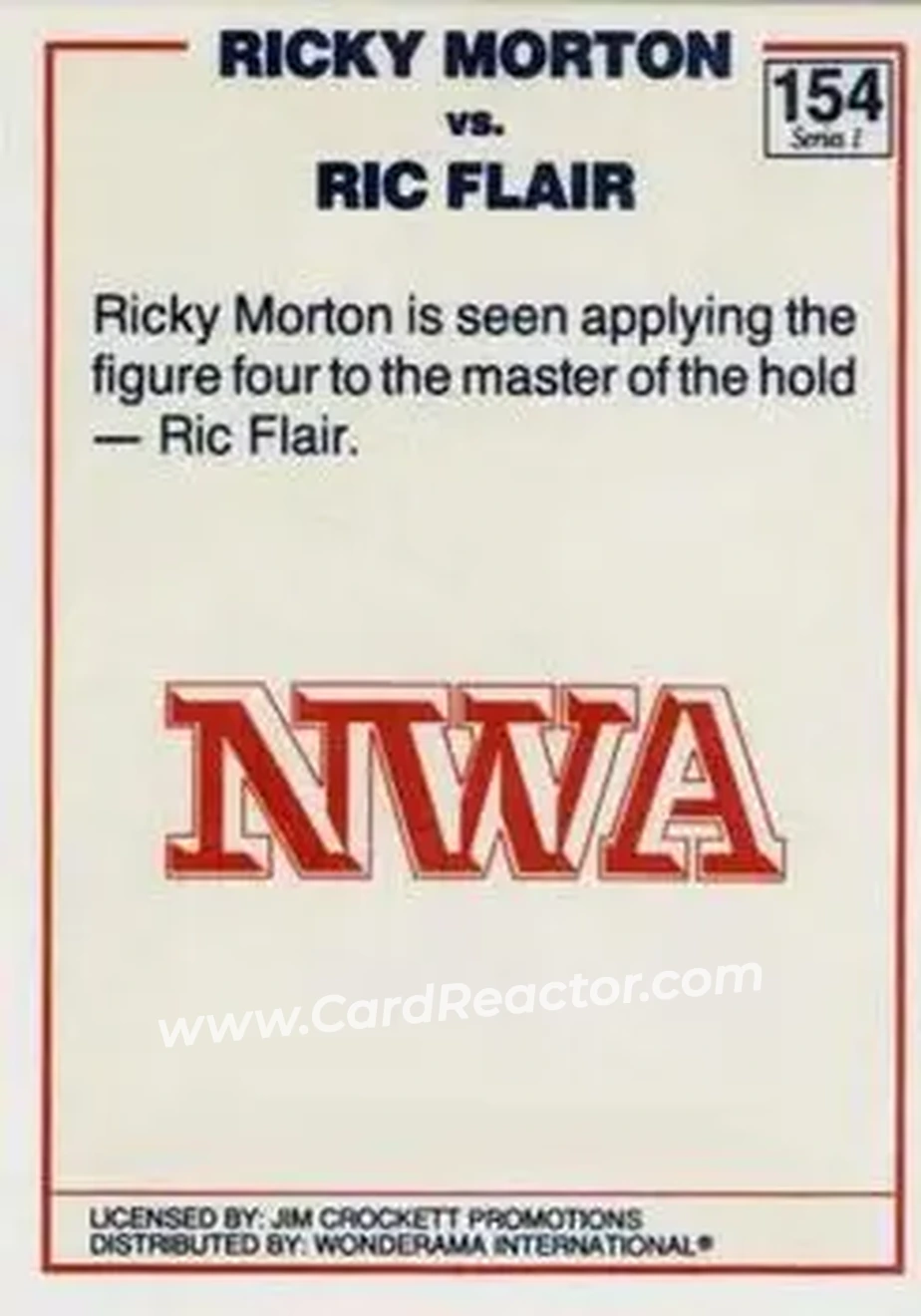 1988 Wonderama NWA #154 - Card #154