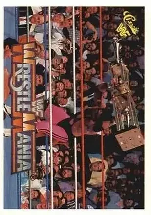 1990 Classic WWF The History of Wrestlemania #71 - Bret "Hit Man" Hart