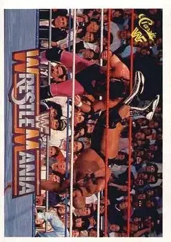 1990 Classic WWF The History of Wrestlemania #72 - Card #72 - Front