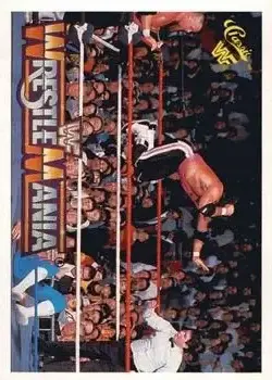 1990 Classic WWF The History of Wrestlemania #79 - Card #79 - Front