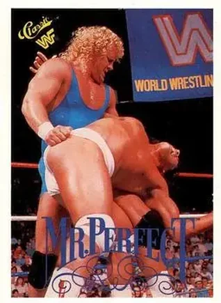 1990 Classic WWF #74 - Mr. Perfect 1990 Classic WWF #74 - Mr. Perfect