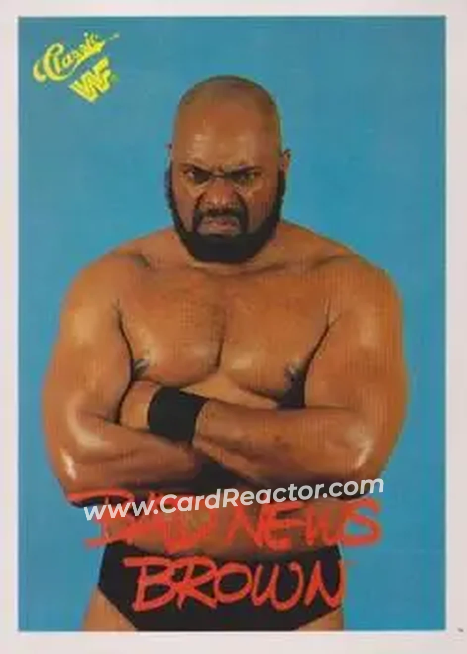 1990 Classic WWF #79 - Bad News Brown