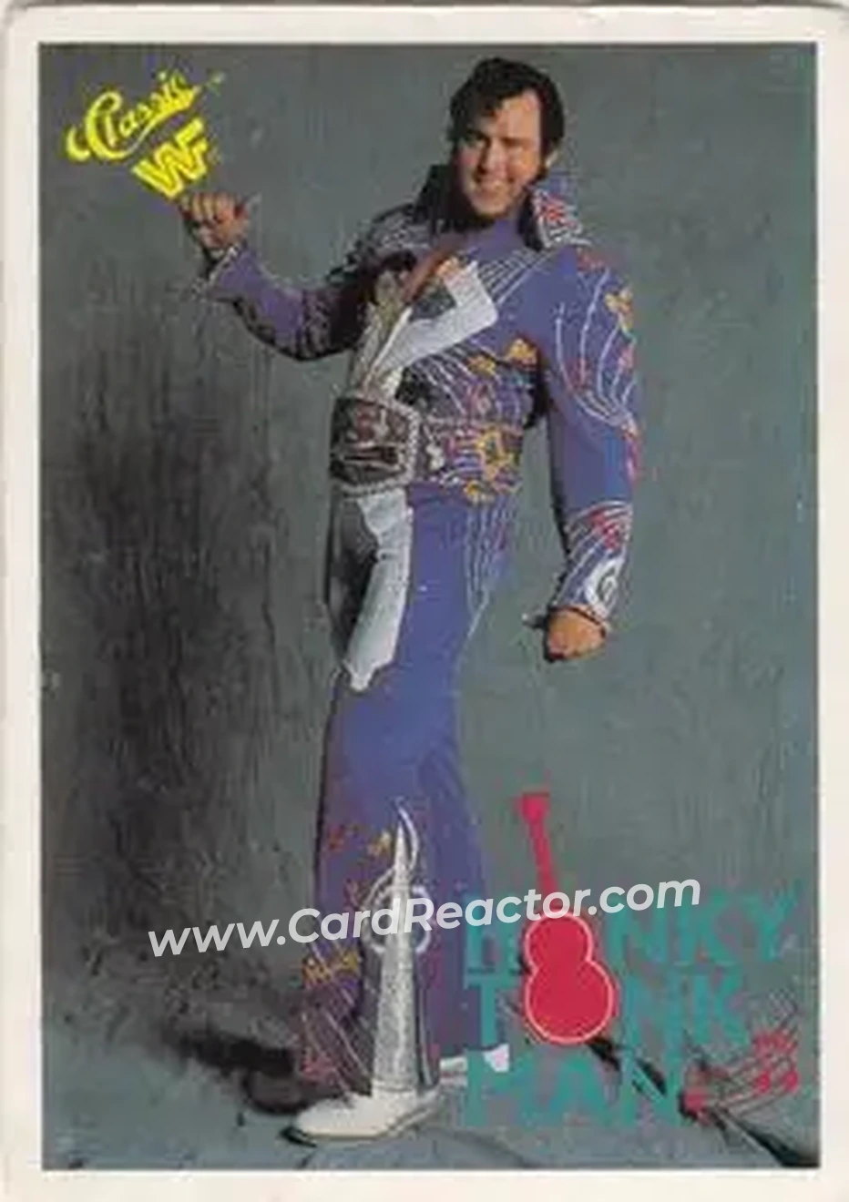 1990 Classic WWF #80 - Honky Tonk Man