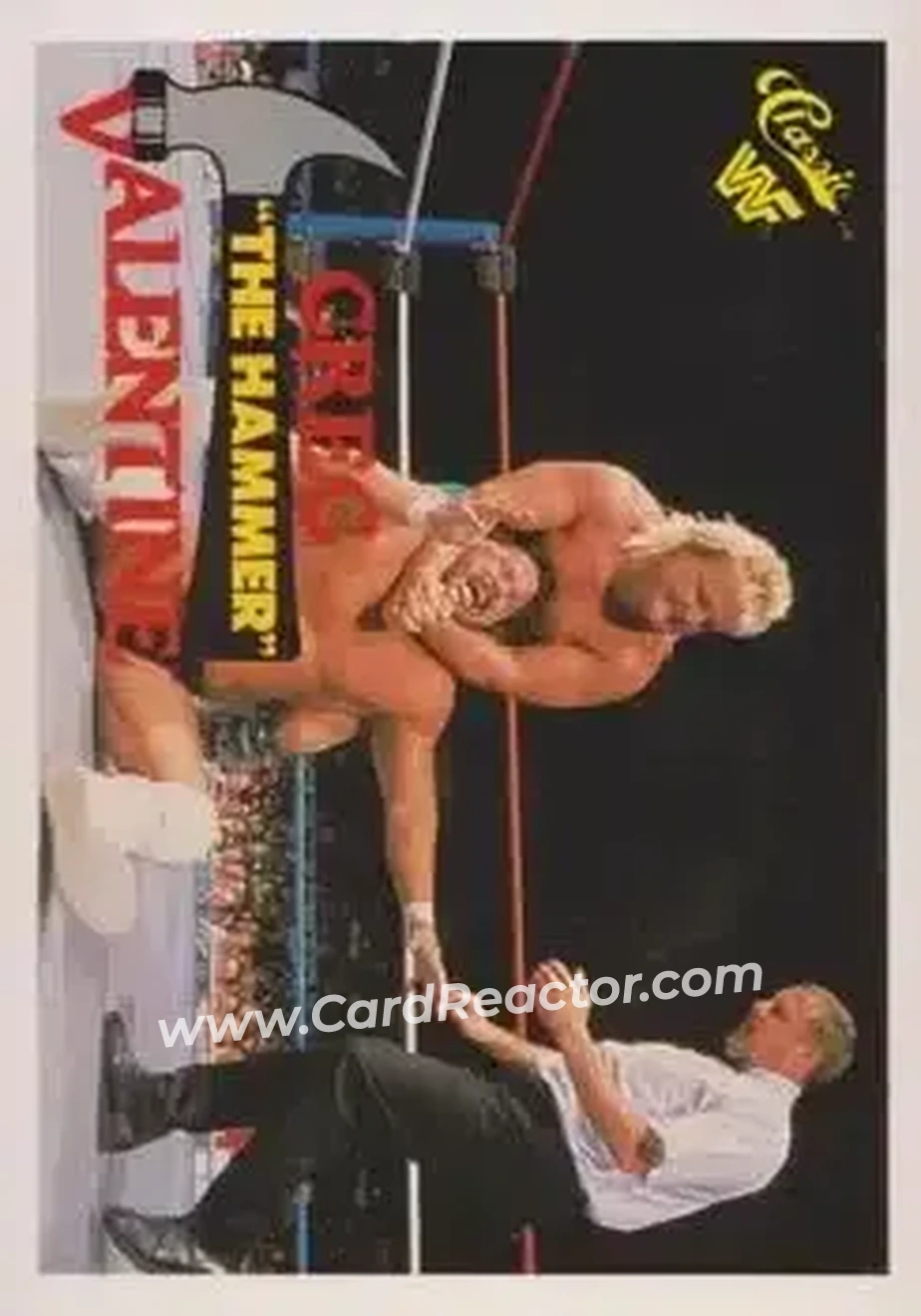 1990 Classic WWF #86 - Greg "The Hammer" Valentine