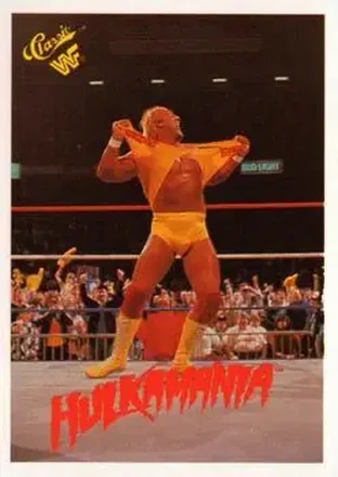 1990 Classic WWF #90 - Hulk Hogan 1990 Classic WWF #90 - Hulk Hogan