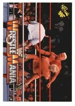 1990 Classic WWF The History of Wrestlemania #84 - Card #84 - Front