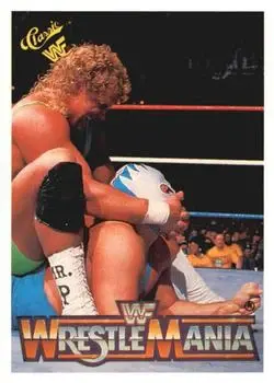 1990 Classic WWF The History of Wrestlemania #89 - Card #89 - Front