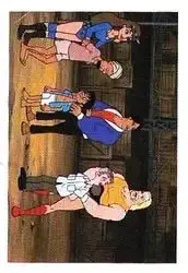 1986 Hulk Hogan's Rock 'n' Wrestling Stickers #166 - Card #166 - Front