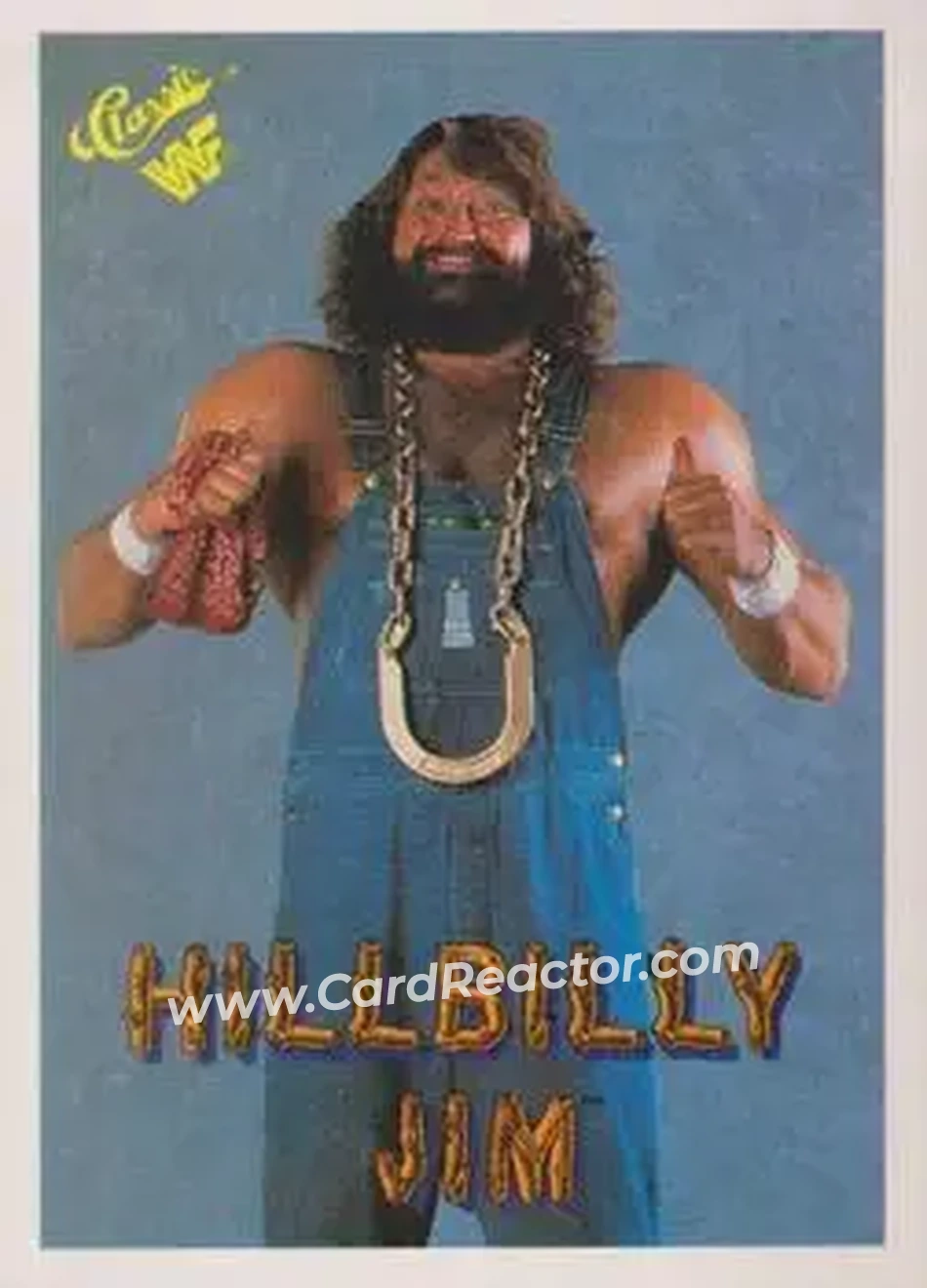 1990 Classic WWF #92 - Hillbilly Jim