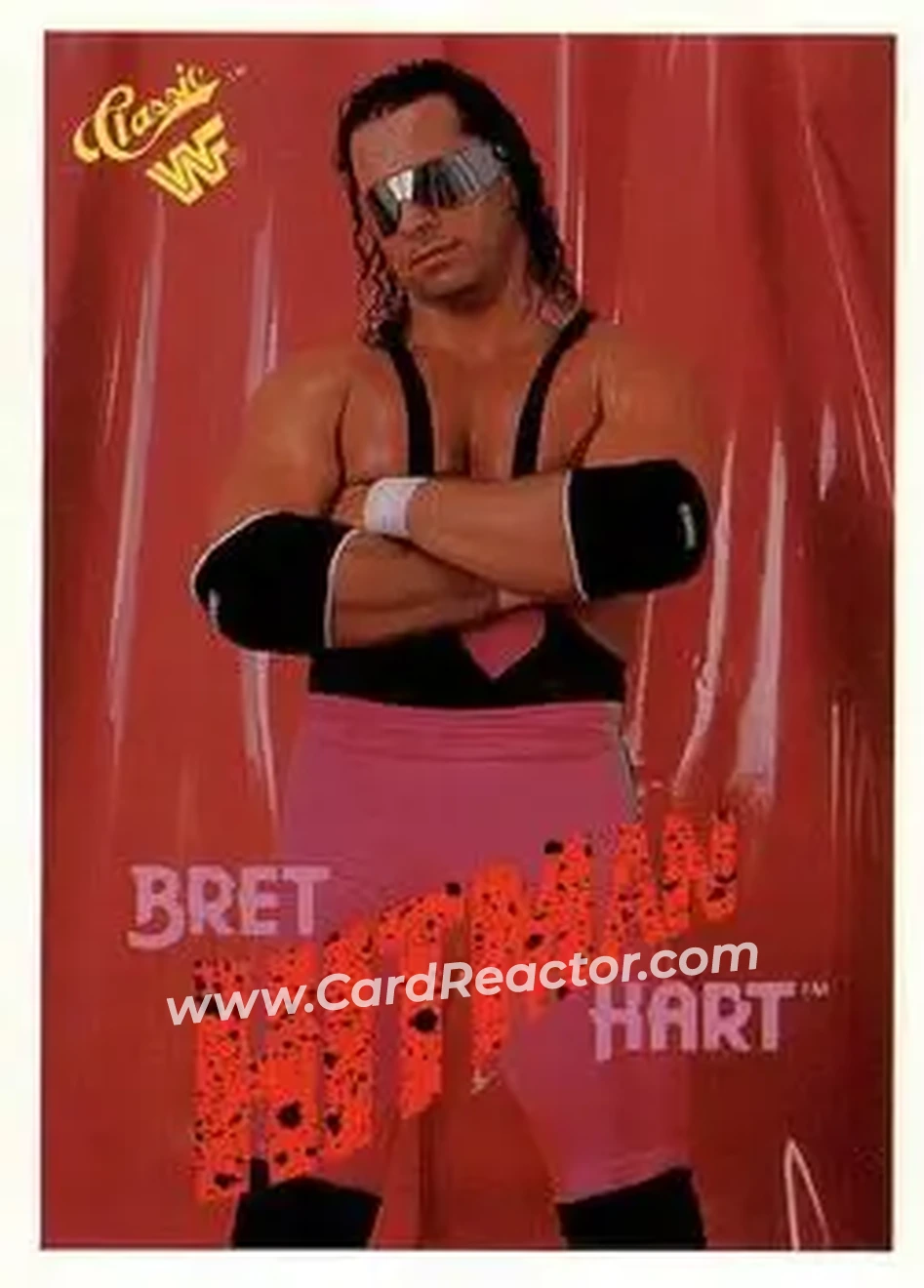 1990 Classic WWF #95 - Bret "Hit Man" Hart