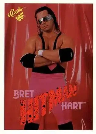 1990 Classic WWF #95 - Bret "Hit Man" Hart