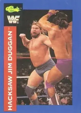 1991 Classic WWF Superstars #6 - Hacksaw Jim Duggan 1991 Classic WWF Superstars #6 - Hacksaw Jim Duggan
