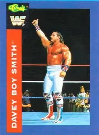 1991 Classic WWF Superstars #7 - Davey Boy Smith 1991 Classic WWF Superstars #7 - Davey Boy Smith