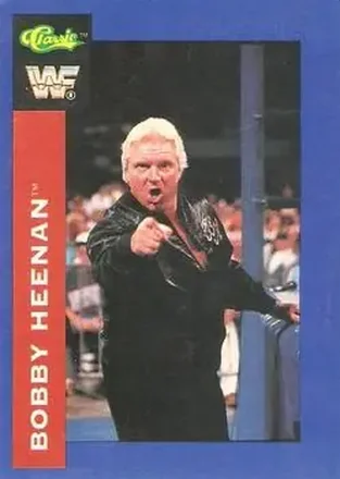 1991 Classic WWF Superstars #10 - Bobby "The Brain" Heenan 1991 Classic WWF Superstars #10 - Bobby "The Brain" Heenan