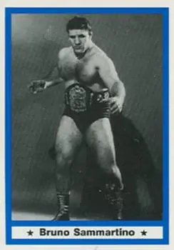 1991 Imagine Wrestling Legends #1 - Bruno Sammartino - Front 1991 Imagine Wrestling Legends #1 - Bruno Sammartino - Front