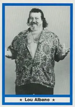 1991 Imagine Wrestling Legends #4 - Captain Lou Albano