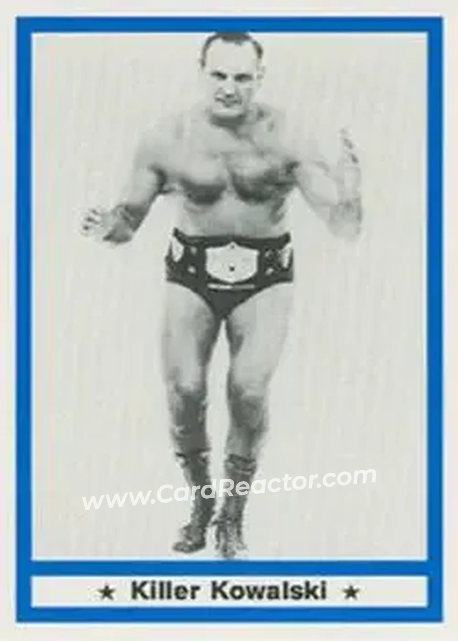1991 Imagine Wrestling Legends #6 - Killer Kowalski