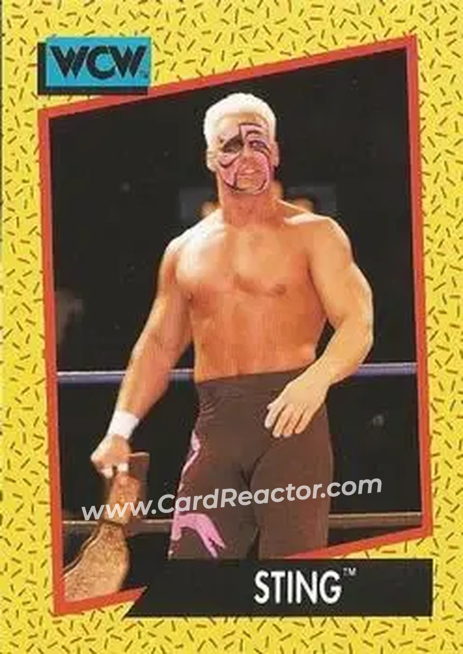 1991 Impel WCW #2 - Sting 1991 Impel WCW #2 - Sting