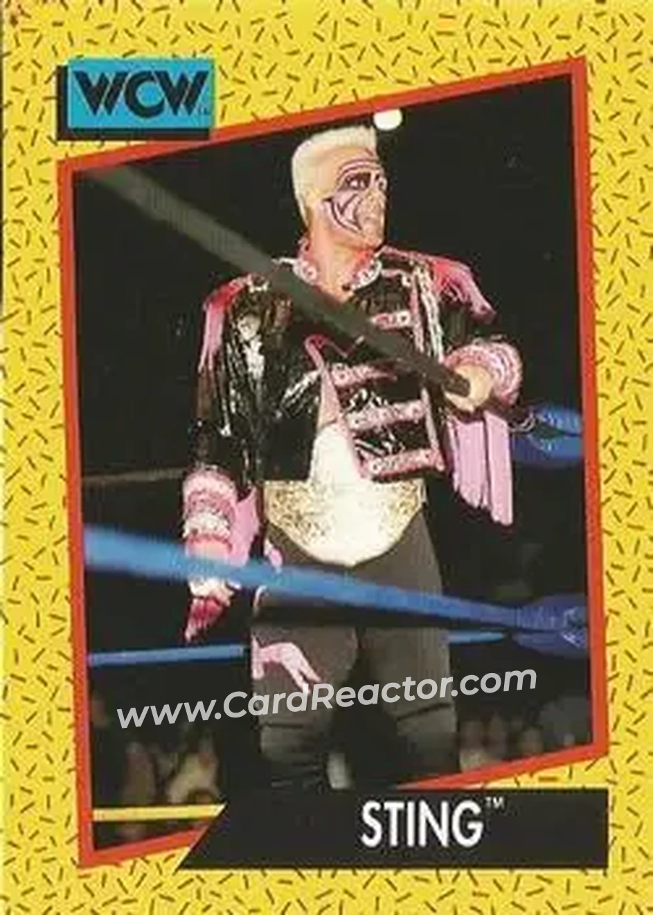 1991 Impel WCW #4 - Sting 1991 Impel WCW #4 - Sting