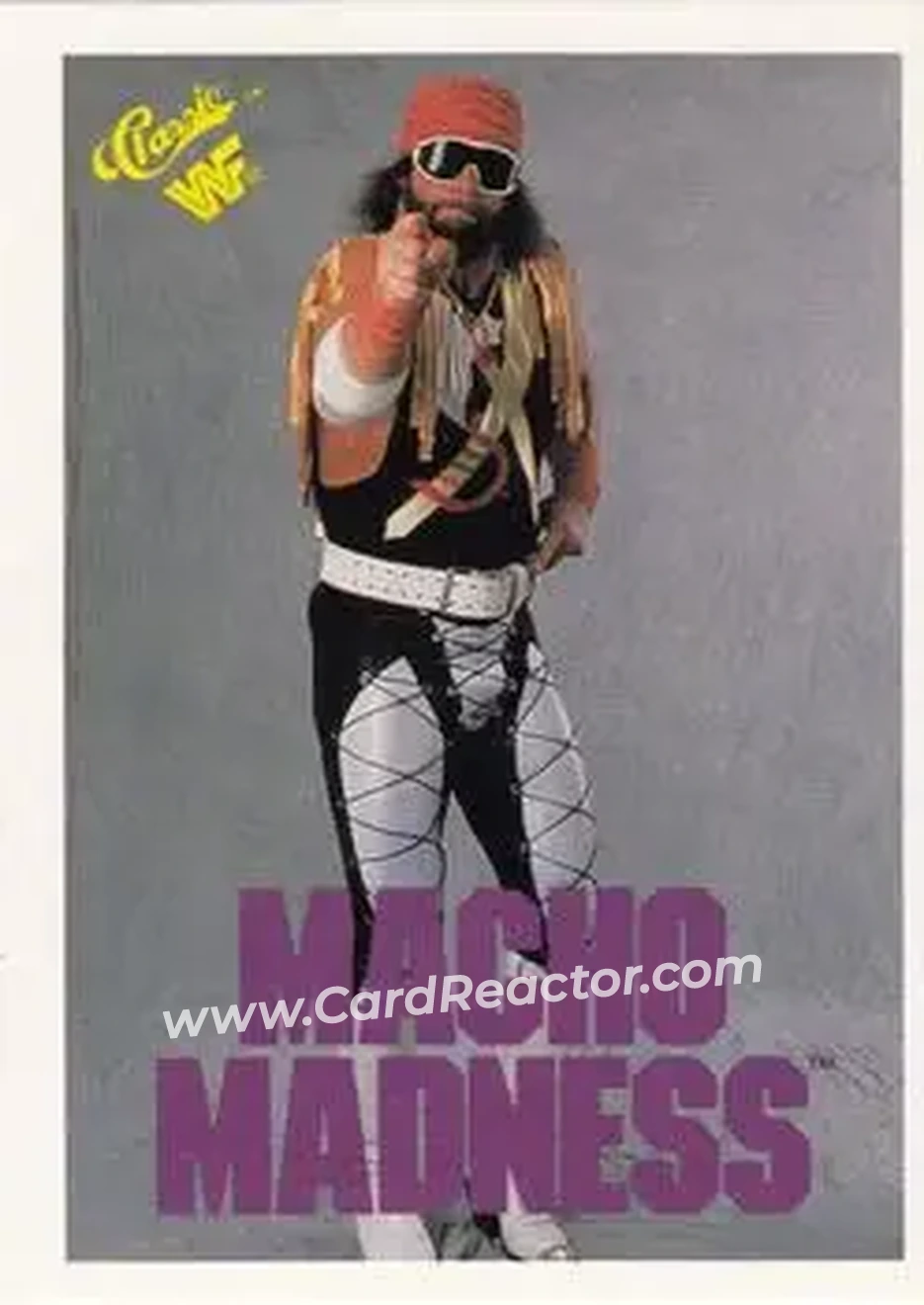 1990 Classic WWF #105 - "Macho King" Randy Savage