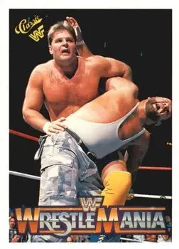 1990 Classic WWF The History of Wrestlemania #91 - Card #91