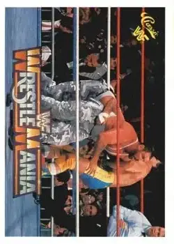 1990 Classic WWF The History of Wrestlemania #92 - Card #92 - Front