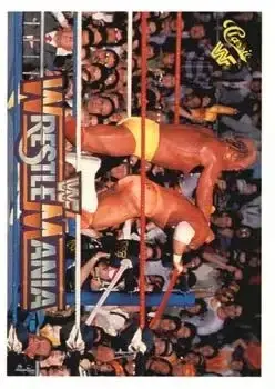 1990 Classic WWF The History of Wrestlemania #94 - Card #94 - Front