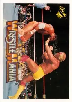 1990 Classic WWF The History of Wrestlemania #95 - Card #95