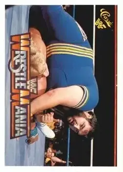 1990 Classic WWF The History of Wrestlemania #97 - Card #97 1990 Classic WWF The History of Wrestlemania #97 - Card #97