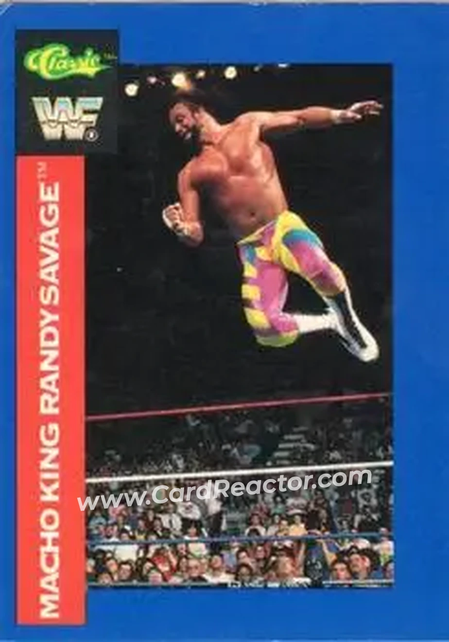 1991 Classic WWF Superstars #16 - "Macho King" Randy Savage
