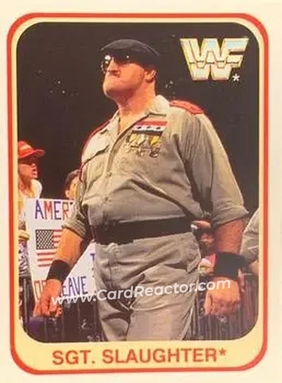 1991 Merlin WWF #11 - Sergeant Slaughter
