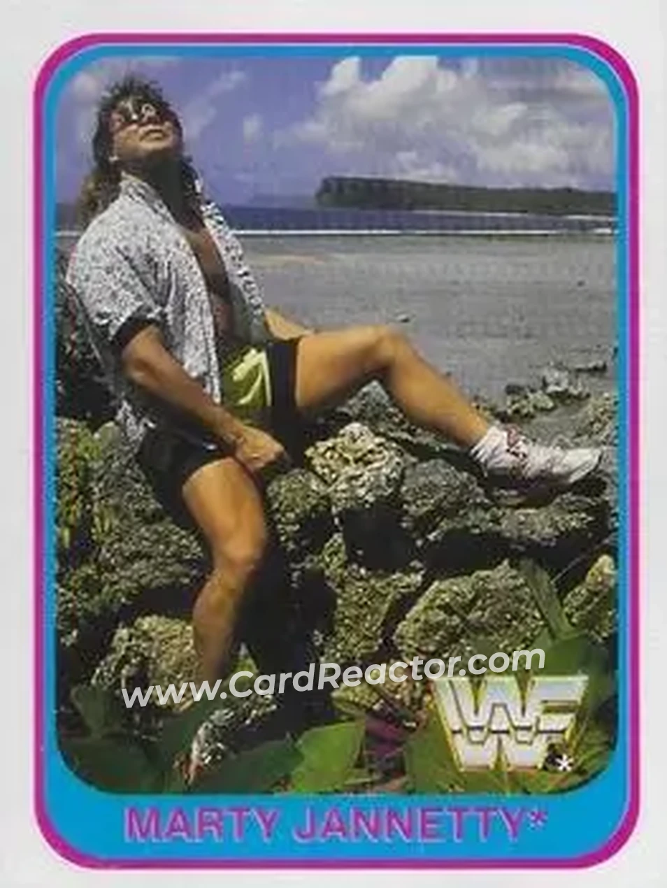 1991 Merlin WWF (German) #21 - Marty Jannetty