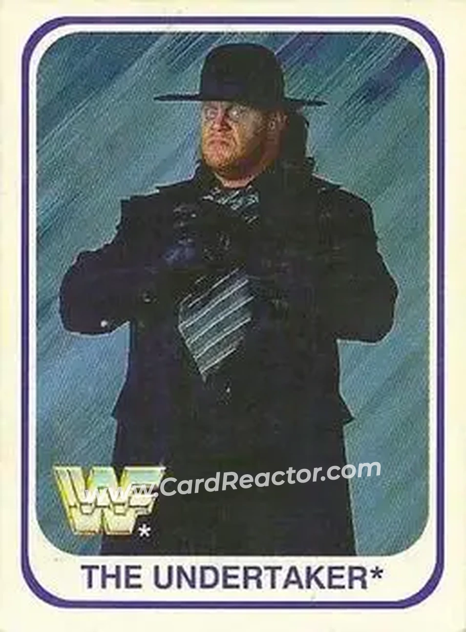 1991 Merlin WWF (German) #30 - The Undertaker